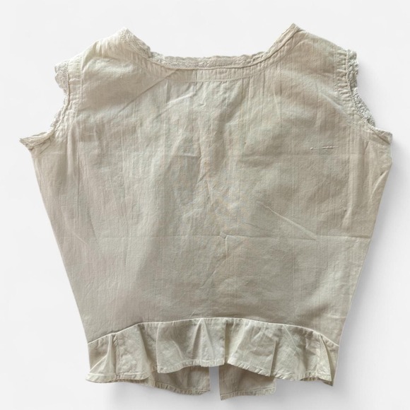 Vintage Antique Edwardian early 1900s Button up Corset Cover - Picture 3 of 8